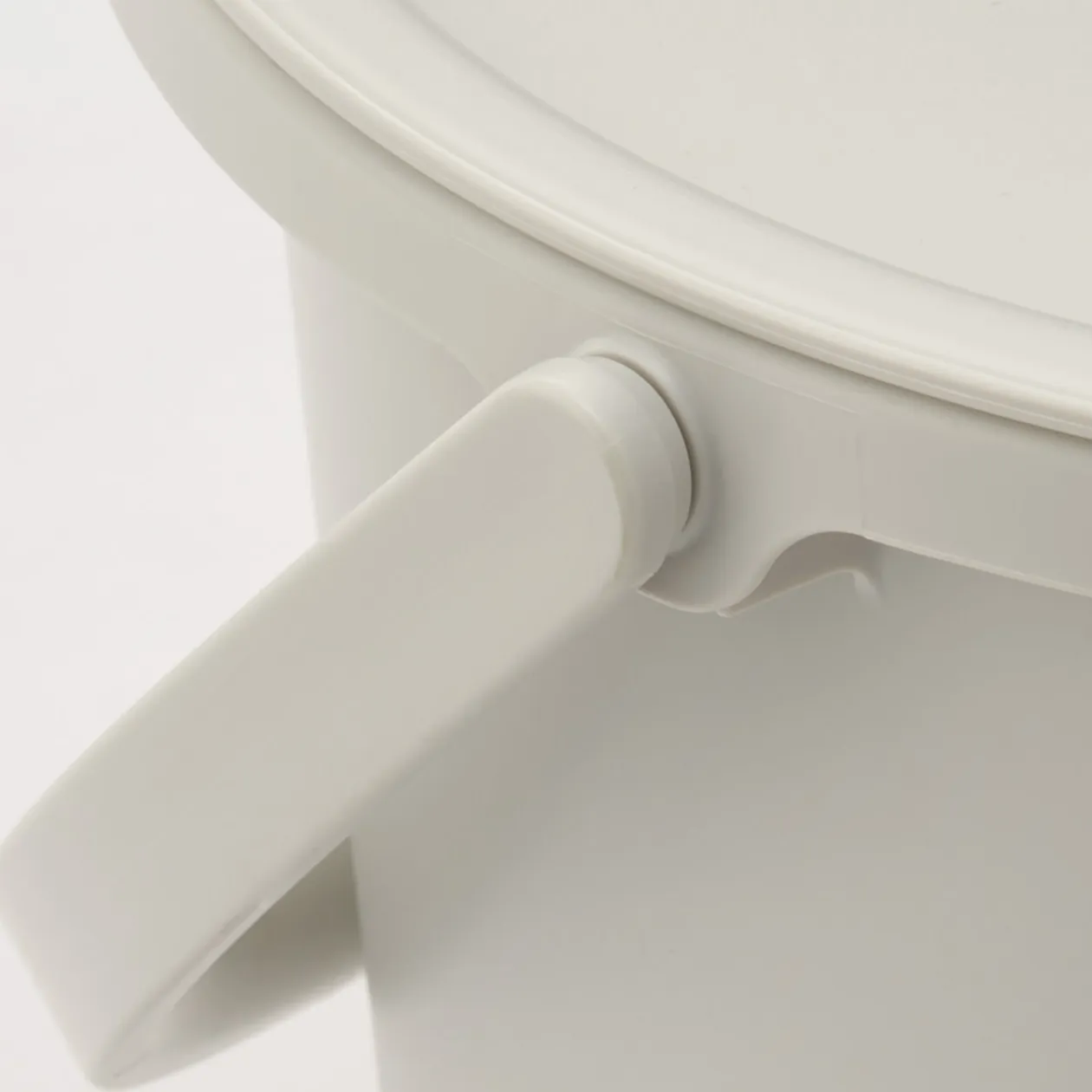 Nettoyage^Muji Seau avec couvercle en PP