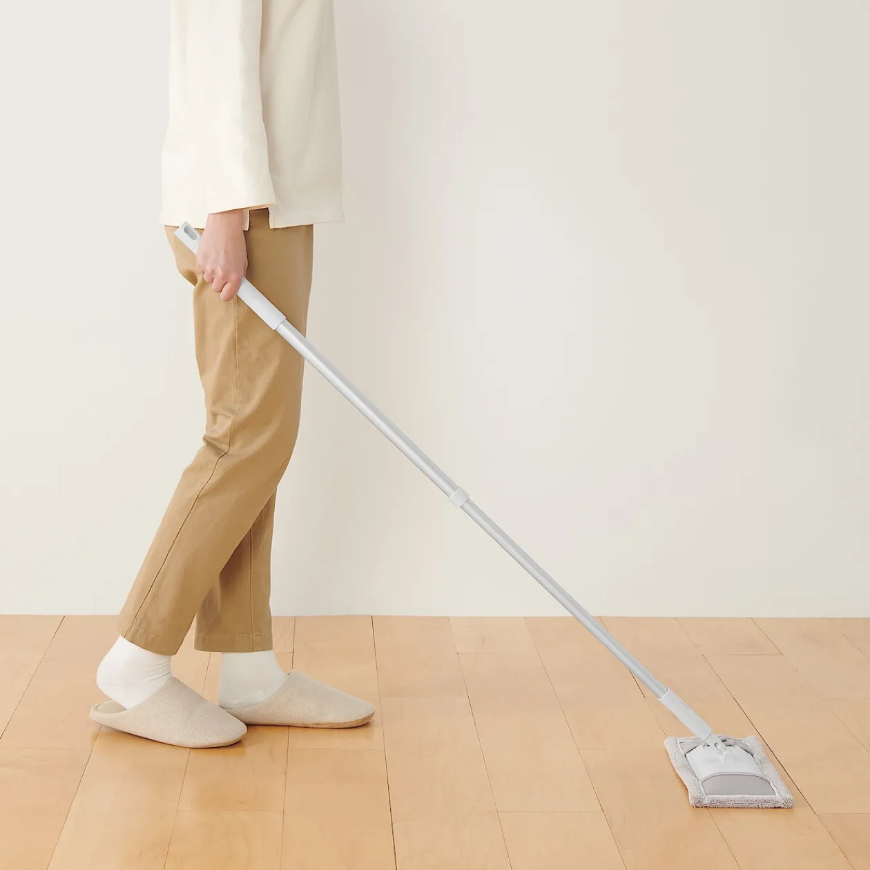 Nettoyage^Muji Serpillère microfibre (nettoyage humide)