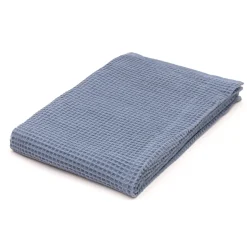 Serviettes De Bain^Muji Serviette de bain gaufrée en velours de coton bio