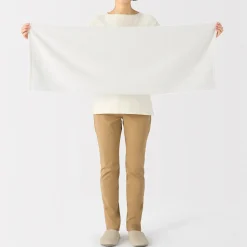 Serviettes De Bain^Muji Serviette de sport en coton biologique