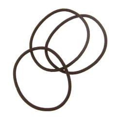 Accessoires Pour Cheveux^Muji Set de 3 élastiques marron