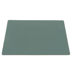 Linge De Table^Muji Set de table en cuir recyclé - rectangulaire, Eucalipto