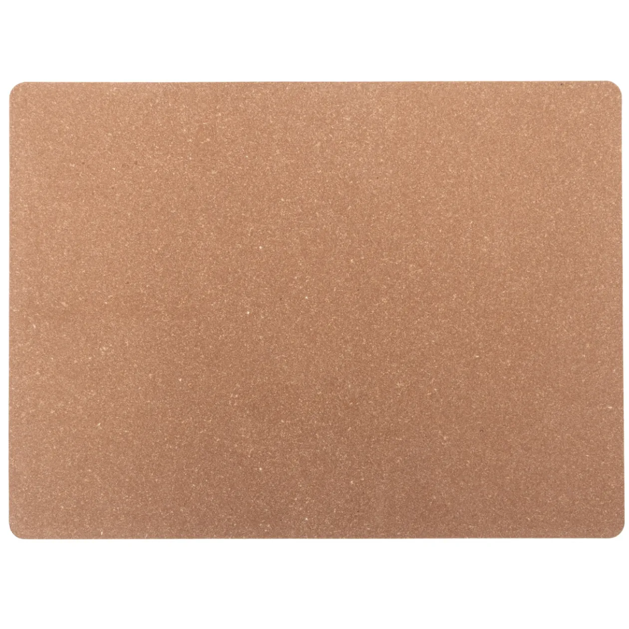 Linge De Table^Muji Set de table en cuir recyclé - rectangulaire, Gris Cendré