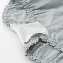 Sous‐Vêtements^Muji Short ballon en double gaze à pois dobby pour femme