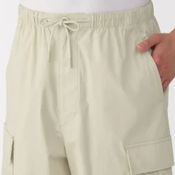 Pantalons Et Shorts^Muji Short cargo en mélange de coton délavé pour homme