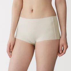 Sous‐Vêtements^Muji Short côtelé Soft Touch confortable pour femme