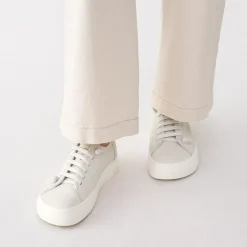 Chaussures^Muji Sneakers basses en cuir pour femme