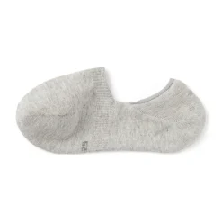 Chaussettes^Muji Socquettes fines invisibles avec grip au talon pour femme