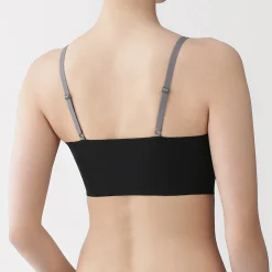 Sous‐Vêtements^Muji Soutien-gorge côtelé Soft Touch confortable pour femme