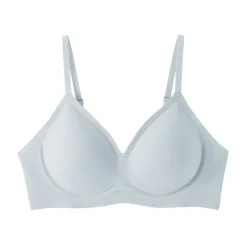 Sous‐Vêtements^Muji Soutien-gorge sans armature en mélange de coton pour femme