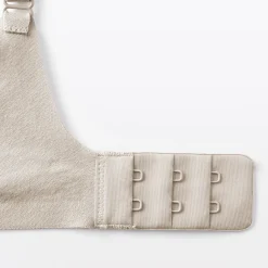 Sous‐Vêtements^Muji Soutien-gorge sans armature en mélange de coton pour femme