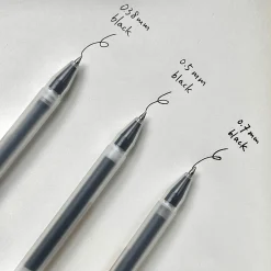 Stylos Encre Gel^Muji Stylo à bille à encre gel 0.38 mm