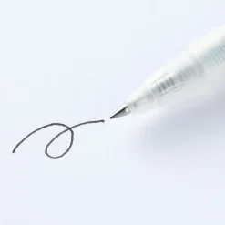 Packs De Stylos Et Crayons|Stylos Encre Gel^Muji Stylo à bille à encre gel rétractable noir - 0,5 mm - Lot de 10