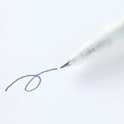 Packs De Stylos Et Crayons|Stylos Encre Gel^Muji Stylo à bille à encre gel rétractable bleu marine - 0,5 mm - Lot de 10