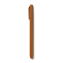Feutres, Surligneurs Et Outils Correcteurs^Muji Stylo à encre à base d’eau, pointe fine - 0,5 mm, Marron Châtaigne