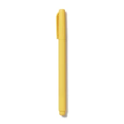 Feutres, Surligneurs Et Outils Correcteurs^Muji Stylo à encre à base d’eau, pointe fine - 0,5 mm, Jaune Moutarde