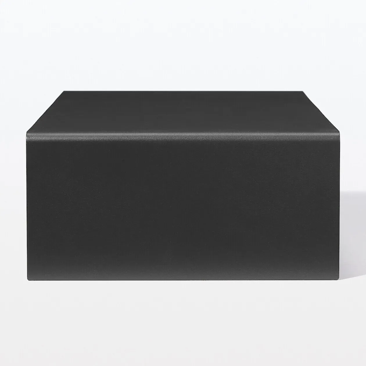 Boîtes Et Rangement De Bureau^Muji Support d'écran en acier avec tiroir ‐ large