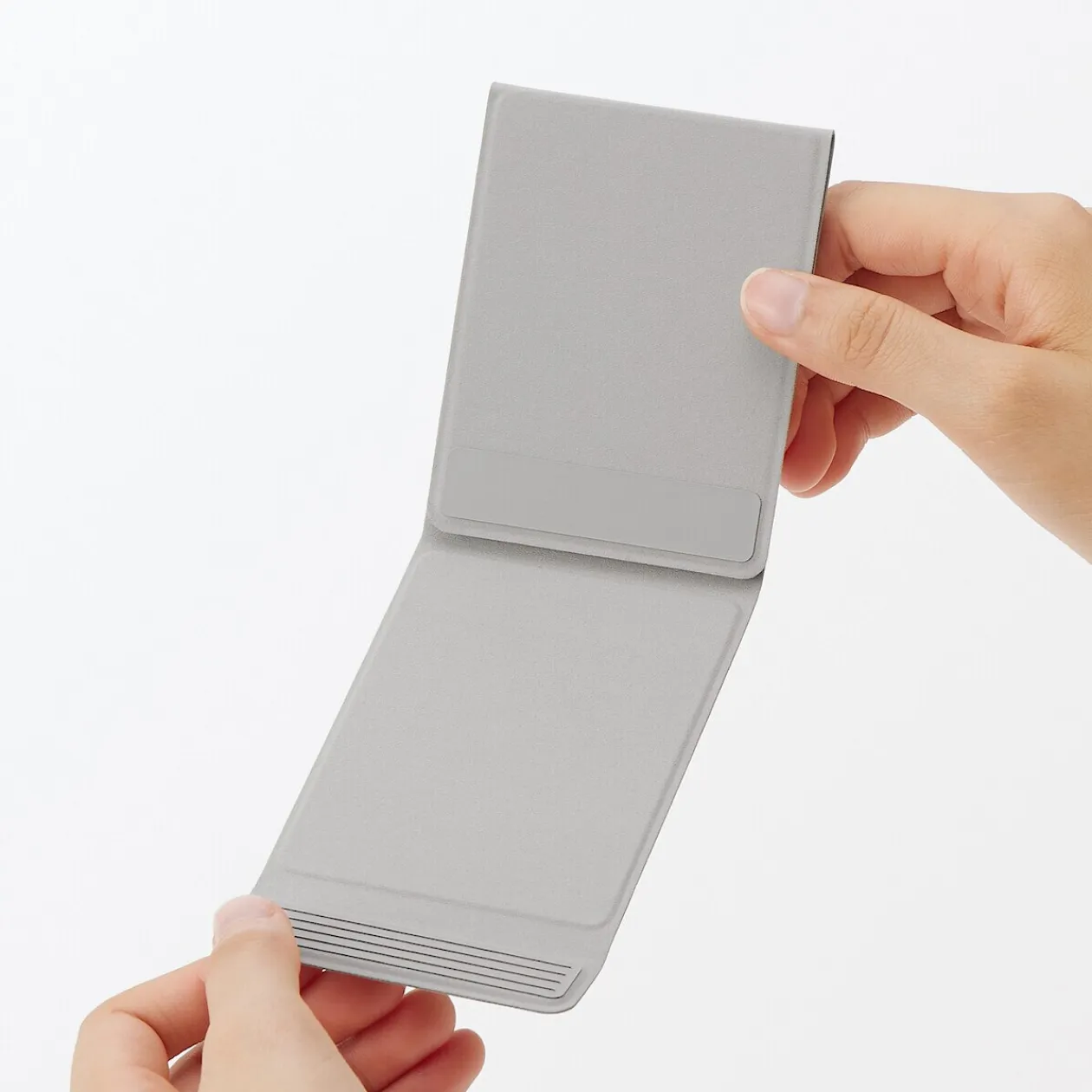 Fournitures De Bureau^Muji Support pliable pour smartphone - Gris clair
