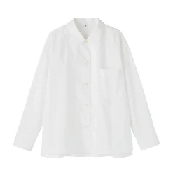 Chemises^Muji Surchemise en coton biologique pour femme