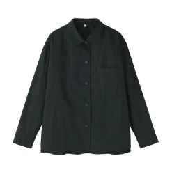Chemises^Muji Surchemise en coton biologique pour femme