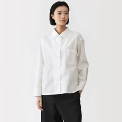 Chemises^Muji Surchemise en coton biologique pour femme