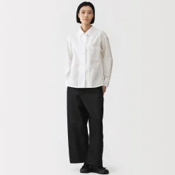 Chemises^Muji Surchemise en coton biologique pour femme