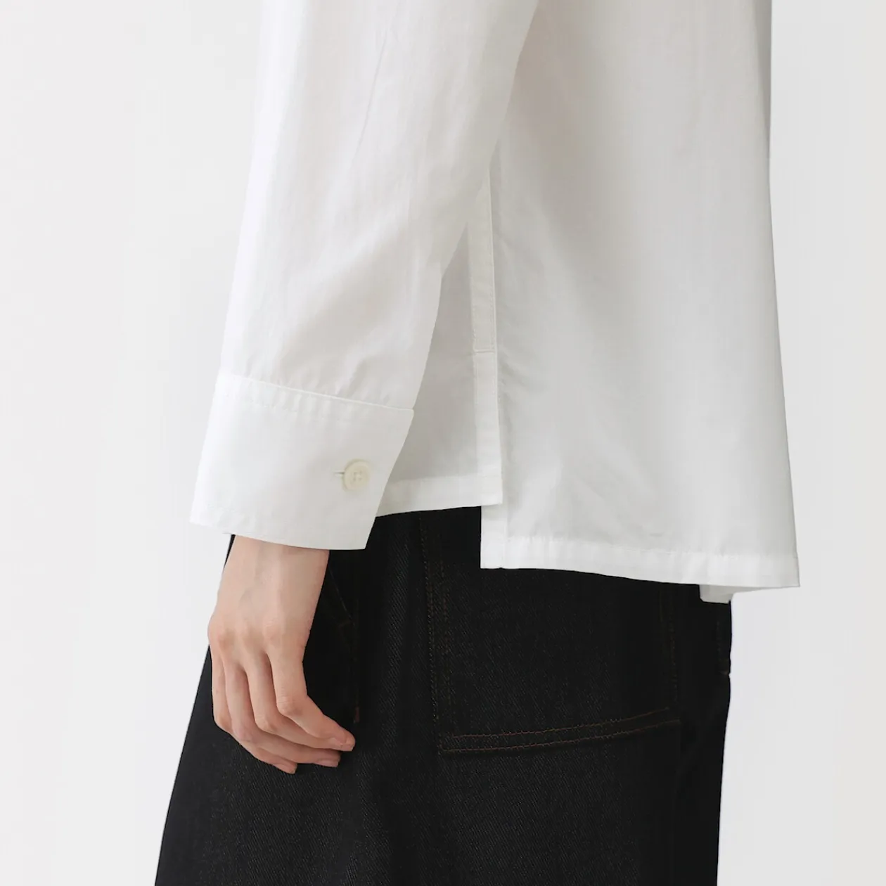 Chemises^Muji Surchemise en coton biologique pour femme