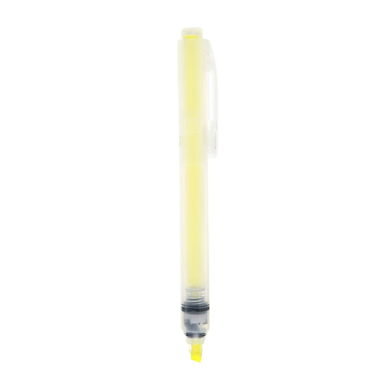 Feutres, Surligneurs Et Outils Correcteurs^Muji Surligneur fluo à poussoir