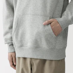 Pulls Et Cardigans|Hoodies Et Sweatshirts^Muji Sweatshirt à capuche en coton mélangé pour homme