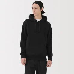 Pulls Et Cardigans|Hoodies Et Sweatshirts^Muji Sweatshirt à capuche en coton mélangé pour homme