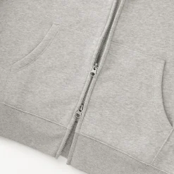 Pulls Et Cardigans|Hoodies Et Sweatshirts^Muji Sweat-shirt à capuche zippé en coton mélangé pour femme