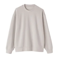 Pulls Et Cardigans|Hoodies Et Sweatshirts^Muji Sweat-shirt à col ras du cou et à double tricot pour homme