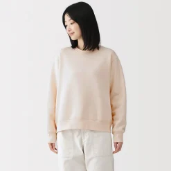 Pulls Et Cardigans|Hoodies Et Sweatshirts^Muji Sweat-shirt en coton mélangé pour femme