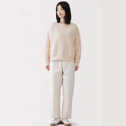 Pulls Et Cardigans|Hoodies Et Sweatshirts^Muji Sweat-shirt en coton mélangé pour femme