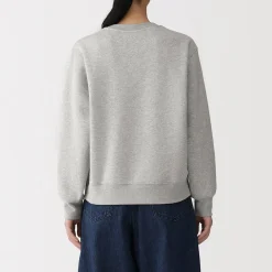Pulls Et Cardigans|Hoodies Et Sweatshirts^Muji Sweat-shirt en coton mélangé pour femme