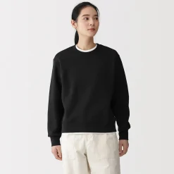 Pulls Et Cardigans|Hoodies Et Sweatshirts^Muji Sweat-shirt en coton mélangé pour femme