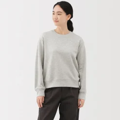 Pulls Et Cardigans|Hoodies Et Sweatshirts^Muji Sweat‐shirt en mélange de coton pour femme