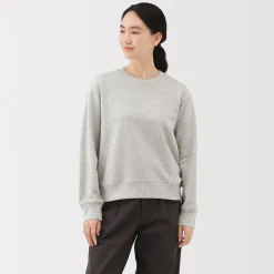 Pulls Et Cardigans|Hoodies Et Sweatshirts^Muji Sweat‐shirt en mélange de coton pour femme