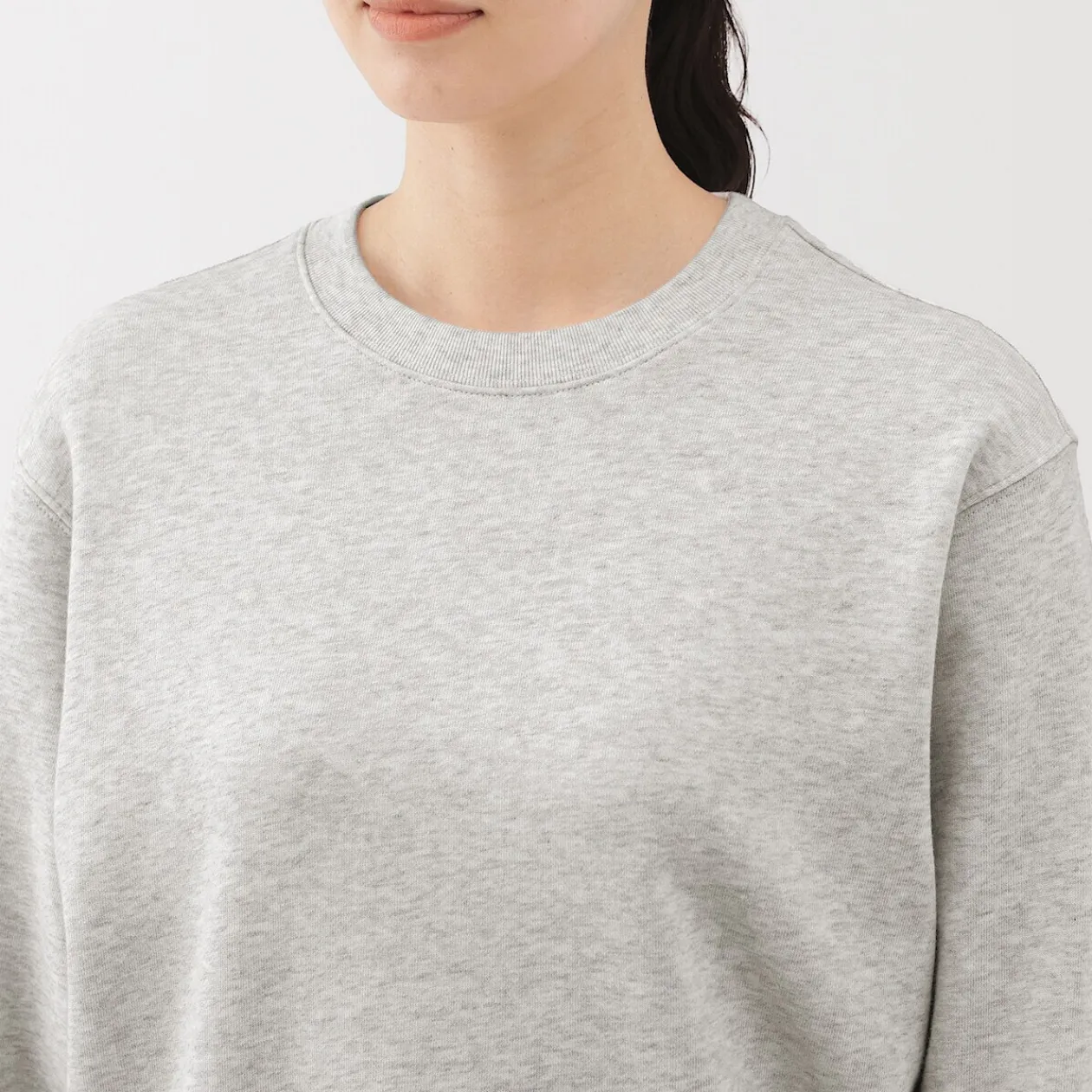 Pulls Et Cardigans|Hoodies Et Sweatshirts^Muji Sweat‐shirt en mélange de coton pour femme
