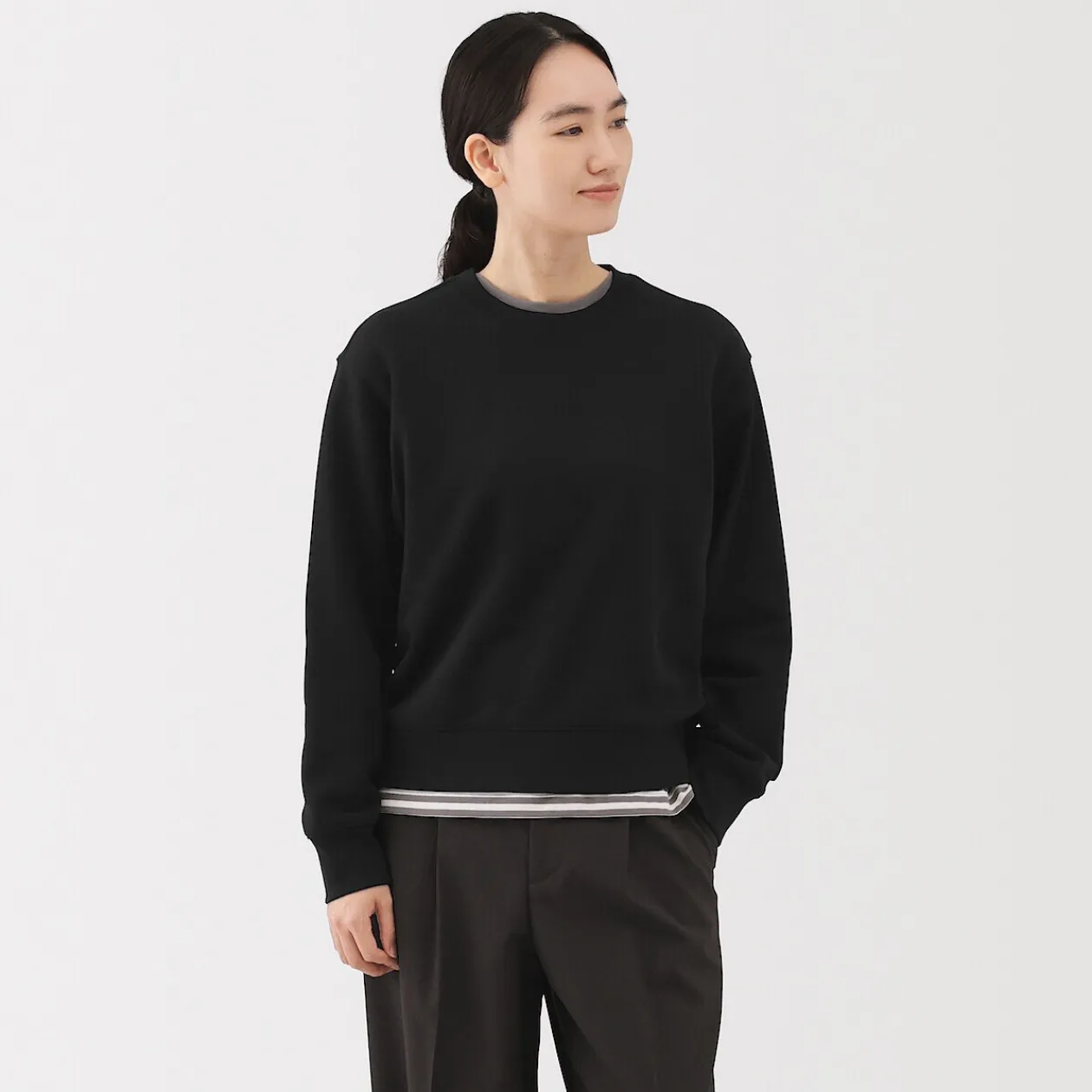 Pulls Et Cardigans|Hoodies Et Sweatshirts^Muji Sweat‐shirt en mélange de coton pour femme