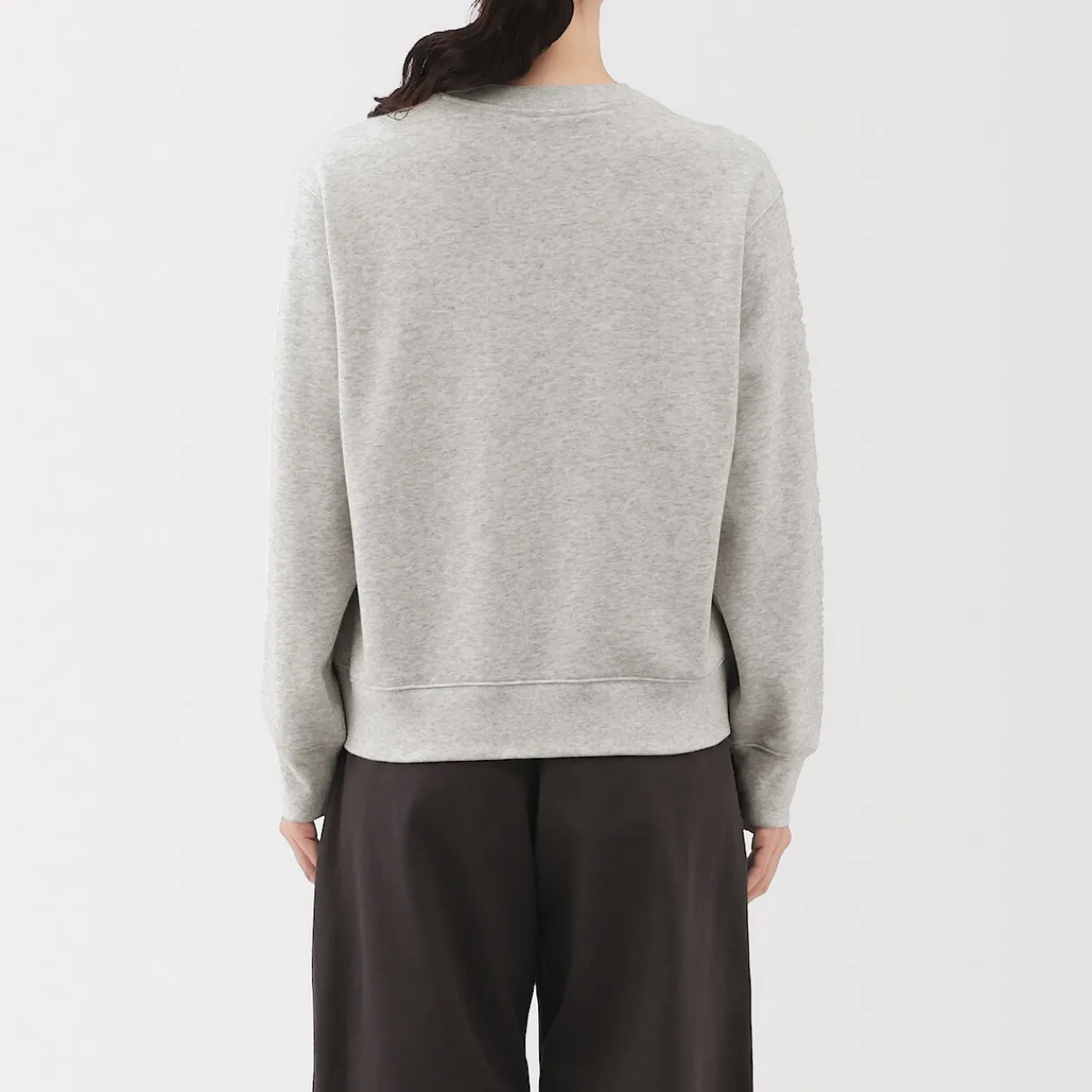 Pulls Et Cardigans|Hoodies Et Sweatshirts^Muji Sweat‐shirt en mélange de coton pour femme