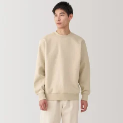 Pulls Et Cardigans|Hoodies Et Sweatshirts^Muji Sweat‐shirt ras‐du‐cou homme Ivoire