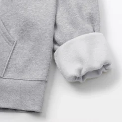 Pulls Et Cardigans|Hoodies Et Sweatshirts^Muji Sweatshirt zippé en coton mélangé à capuche homme