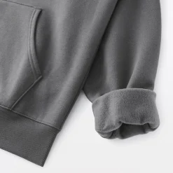 Pulls Et Cardigans|Hoodies Et Sweatshirts^Muji Sweatshirt zippé en coton mélangé à capuche homme