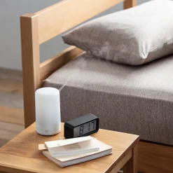 Lits^Muji Table de nuit en chêne