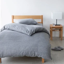 Lits^Muji Table de nuit en chêne