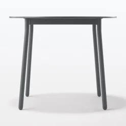 Tables^Muji Table en aluminium - Grande - Gris foncé