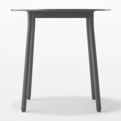 Tables^Muji Table en aluminium - Petite - Gris foncé