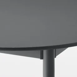 Tables^Muji Table en aluminium - Petite - Gris foncé