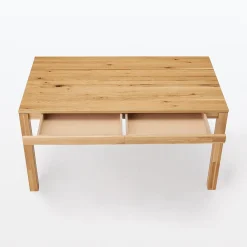 Tables^Muji Table en chêne naturel 140cm